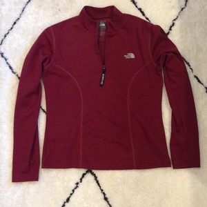 North Face quarter zip